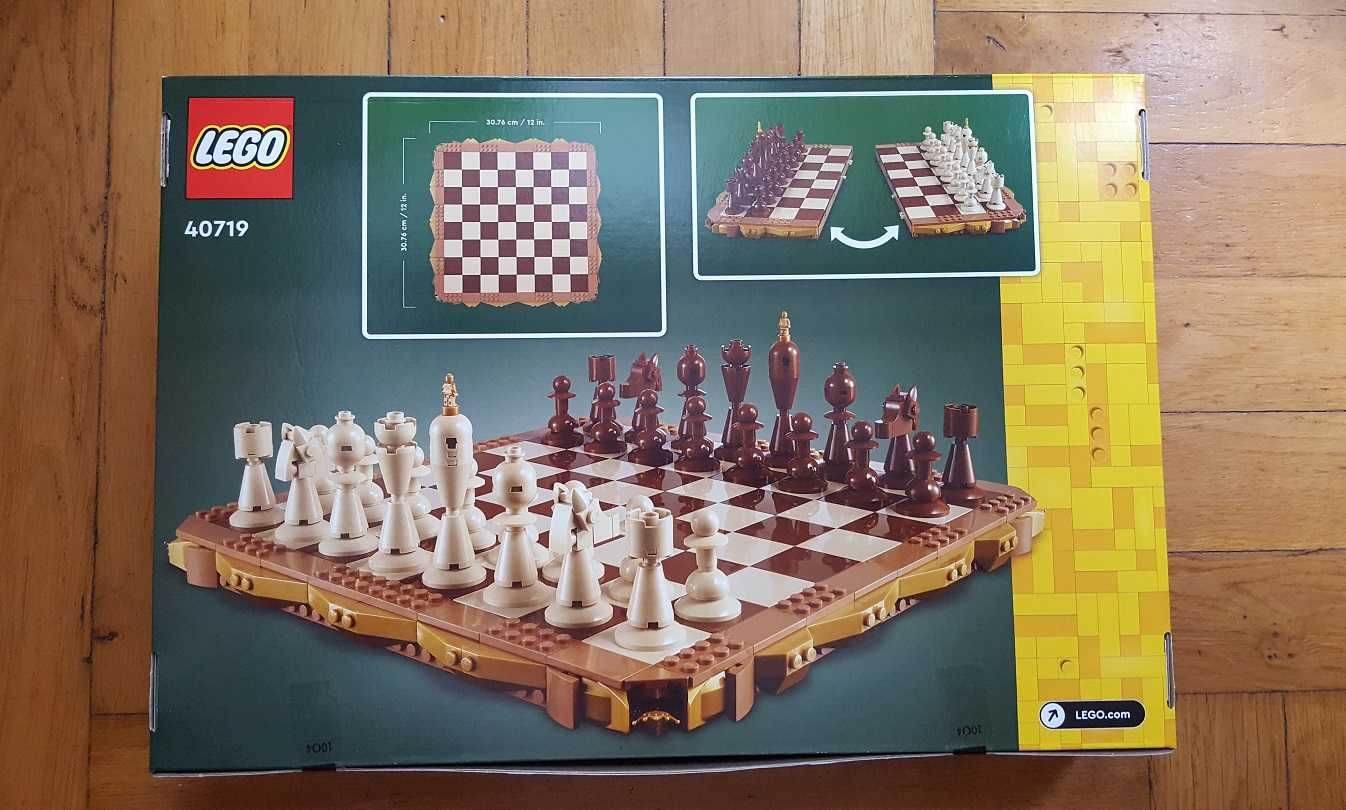 LEGO 40719 - Tradycyjny zestaw szachów - LEGO Szachy LEGO NOWE Wrocław