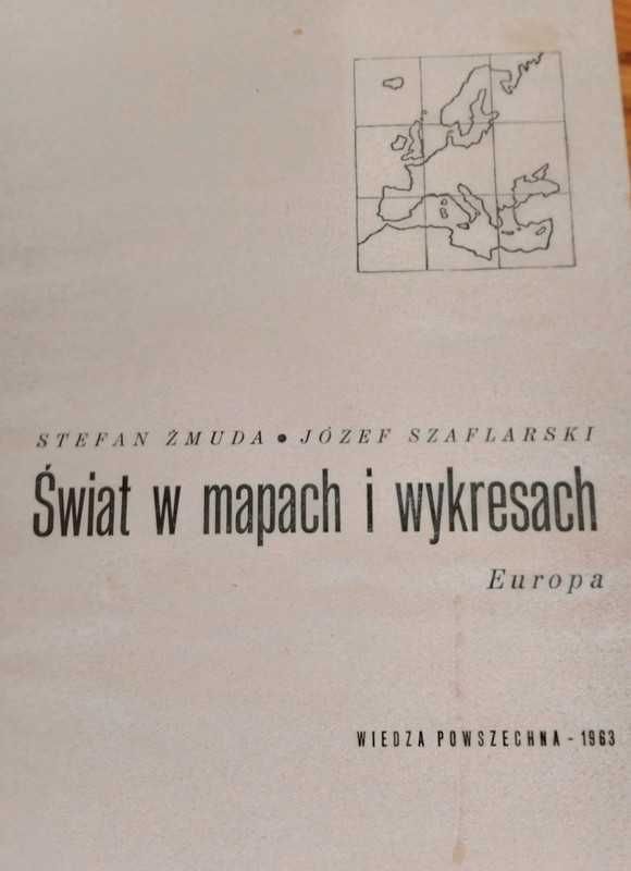 Świat na mapach i wykresach -Żmuda 1963