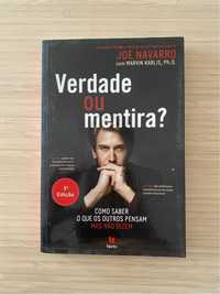 Livro Verdade ou Mentira? de Joe Navarro