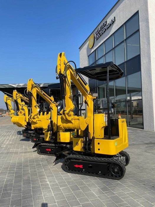 Mini koparka Kubota eng GG1100 rozsuwane gąsien. i ruchome ramie- Nowa