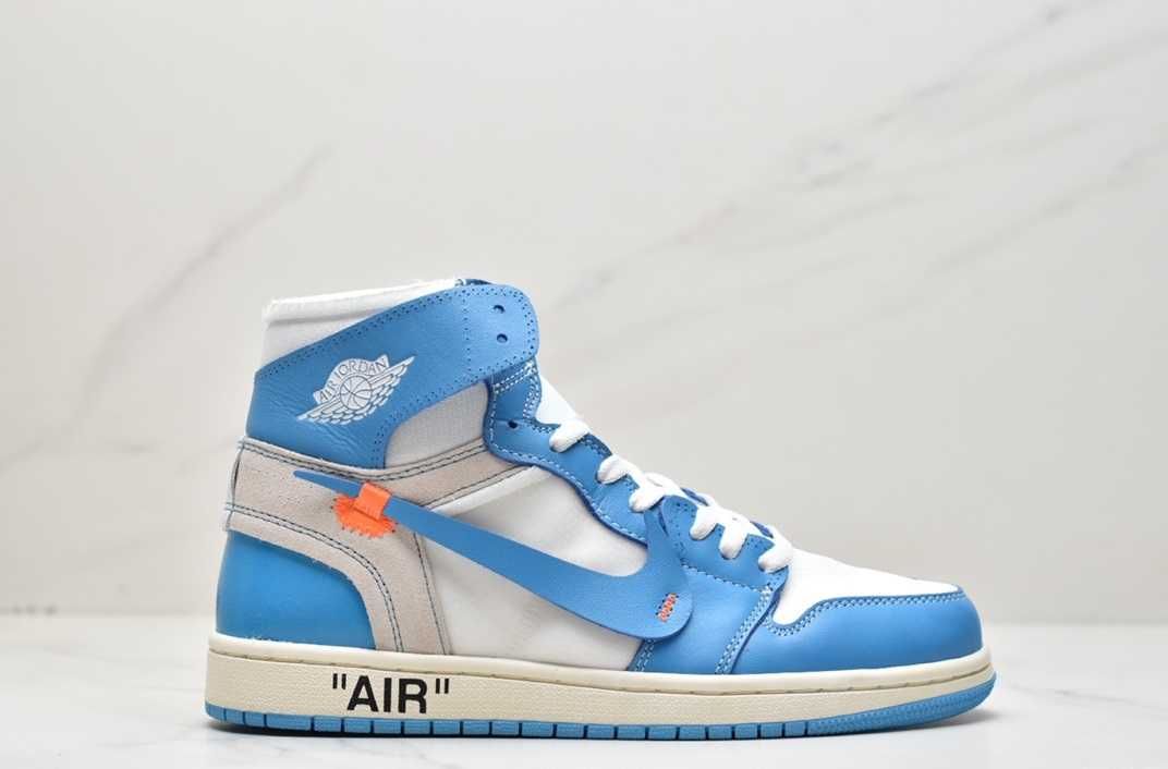 Jordan 1 Retro High Off-White University Blue, rozmiar 39