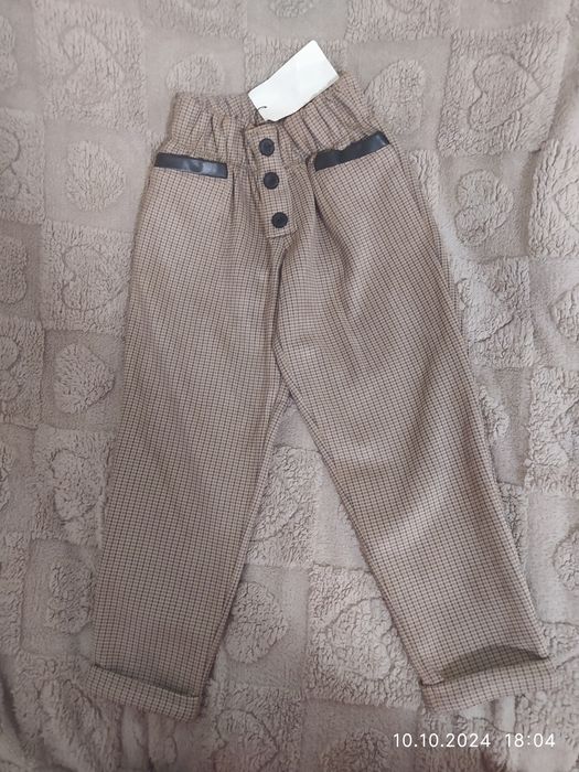 Теплі штани для дівчинки