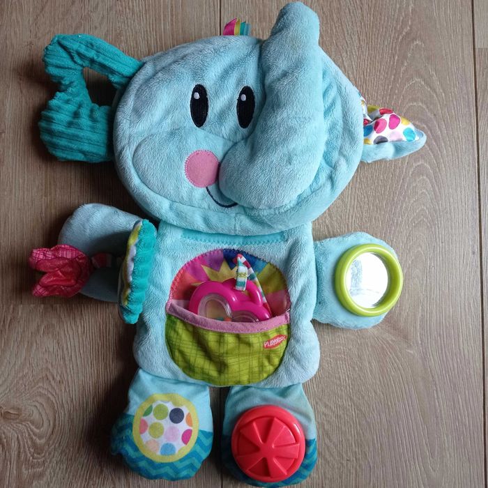 Hasbro Playskool Słonik Przyjaciel Torebka Poduszka 3mce 40 cm