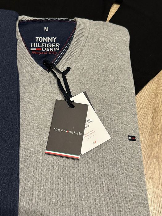 swetry męskie th Ralph Lauren serek i okragle