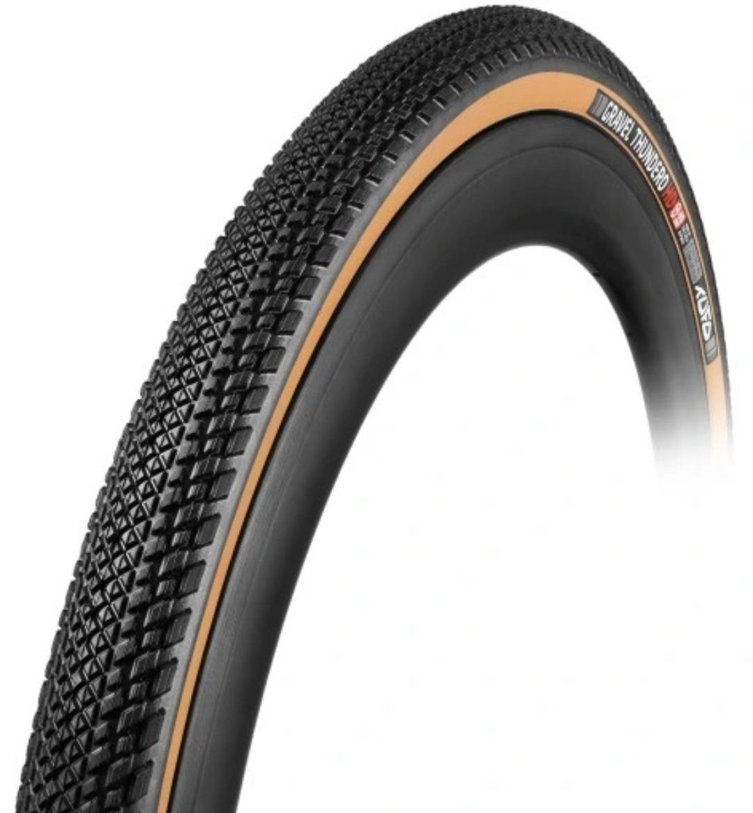 Opona Gravel Tufo Thundero HD TR Tubeless 44-622 czarny/beżowy 700x44