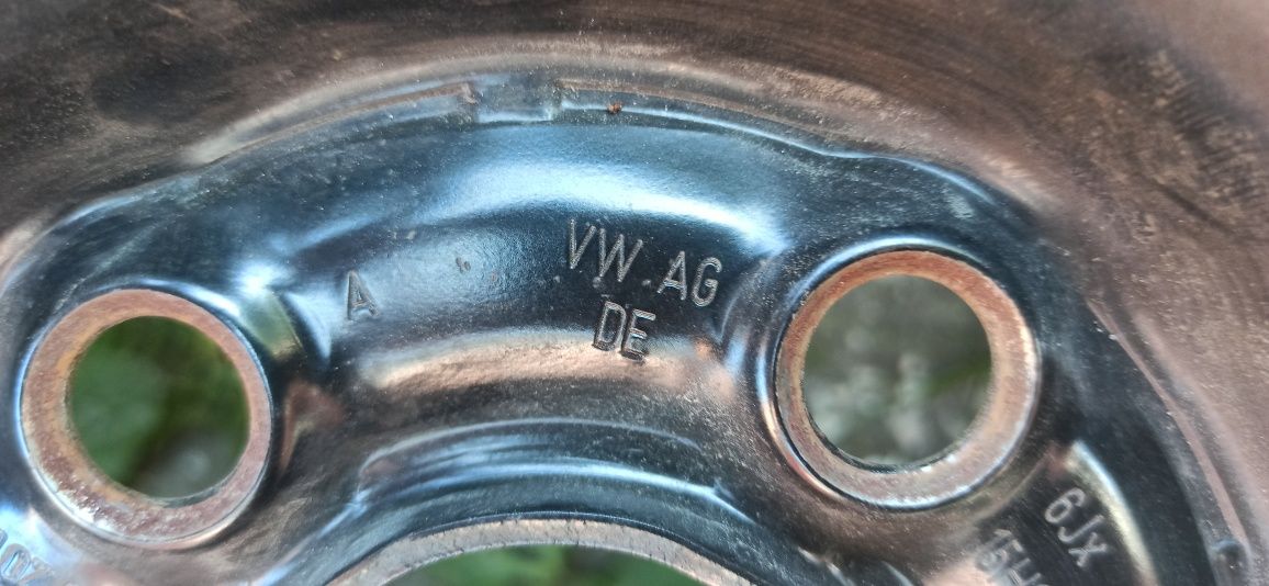 Felgi stalowe 15" 5x100 Škoda VW Seat