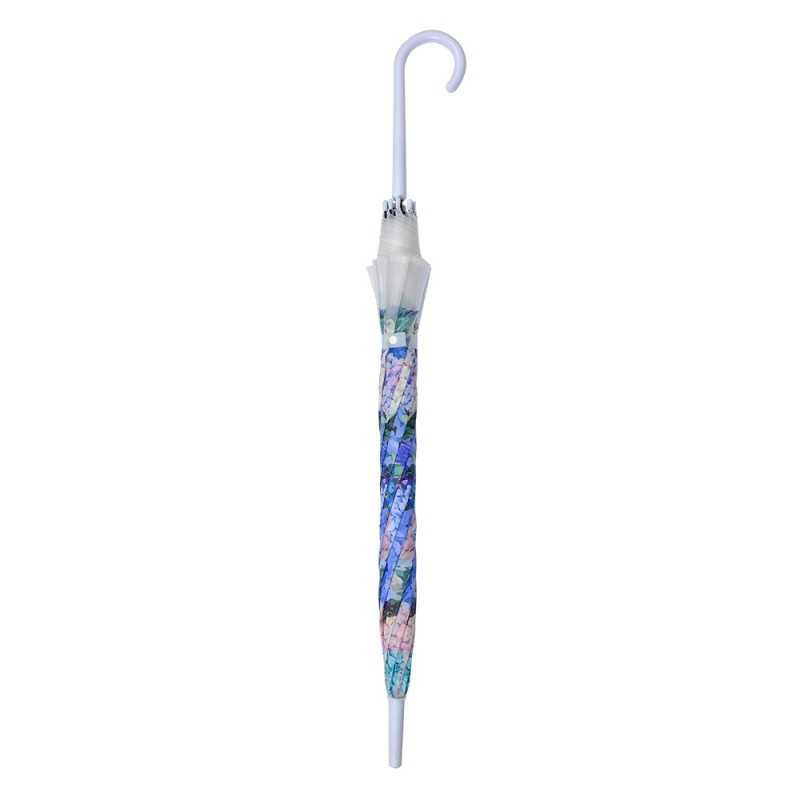 Parasol Parasolka w kwiaty hortensje 60cm. JZUM0067W