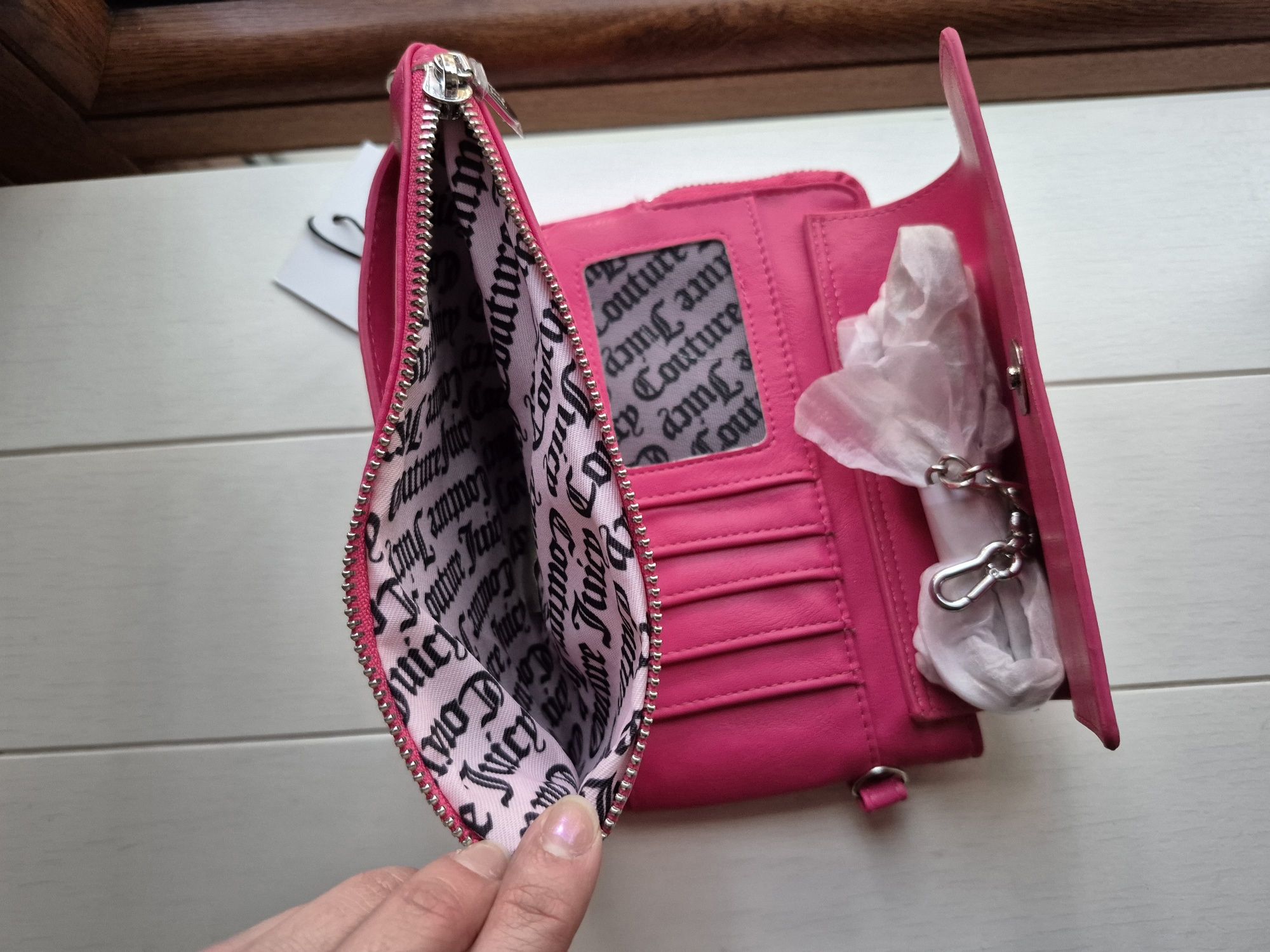 Torebka Portfel na łańcuszku Juicy Couture