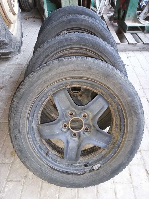 opony zimowe 205/55/R16 felga 5x110 saab opel et39