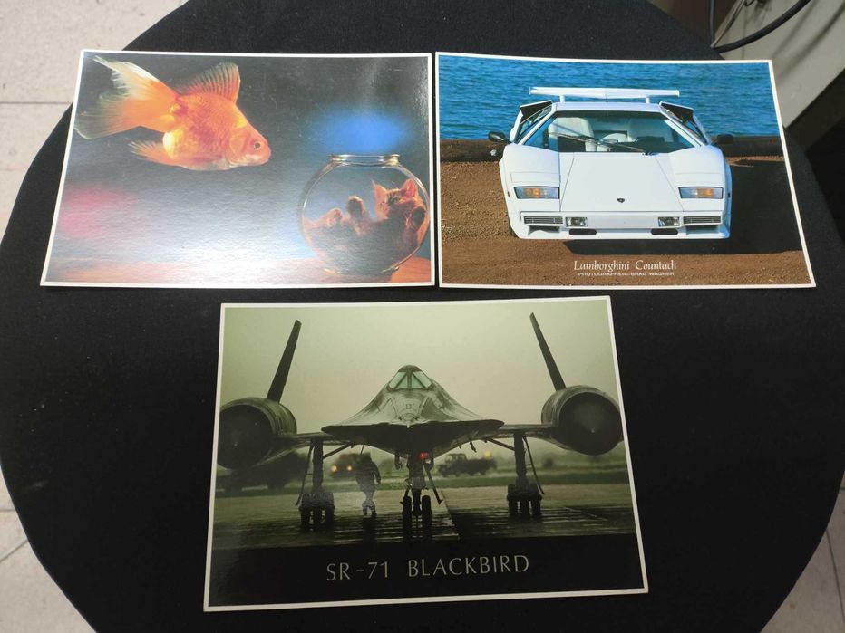 Postais Photo vintage da Impact 18 x 13 cm print in japan raros