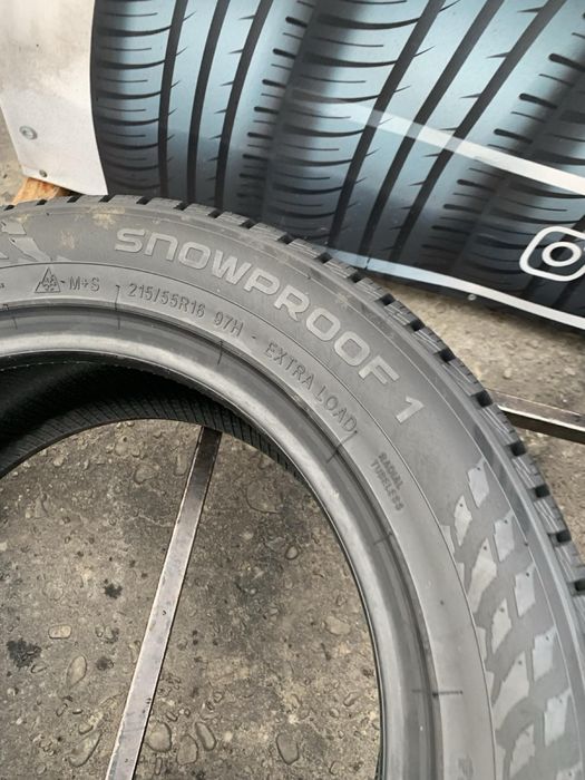 Шини нові 215/55 R16 Nokian 2023p зима