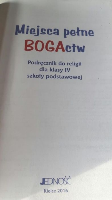 Miejsca pełne BOGActw