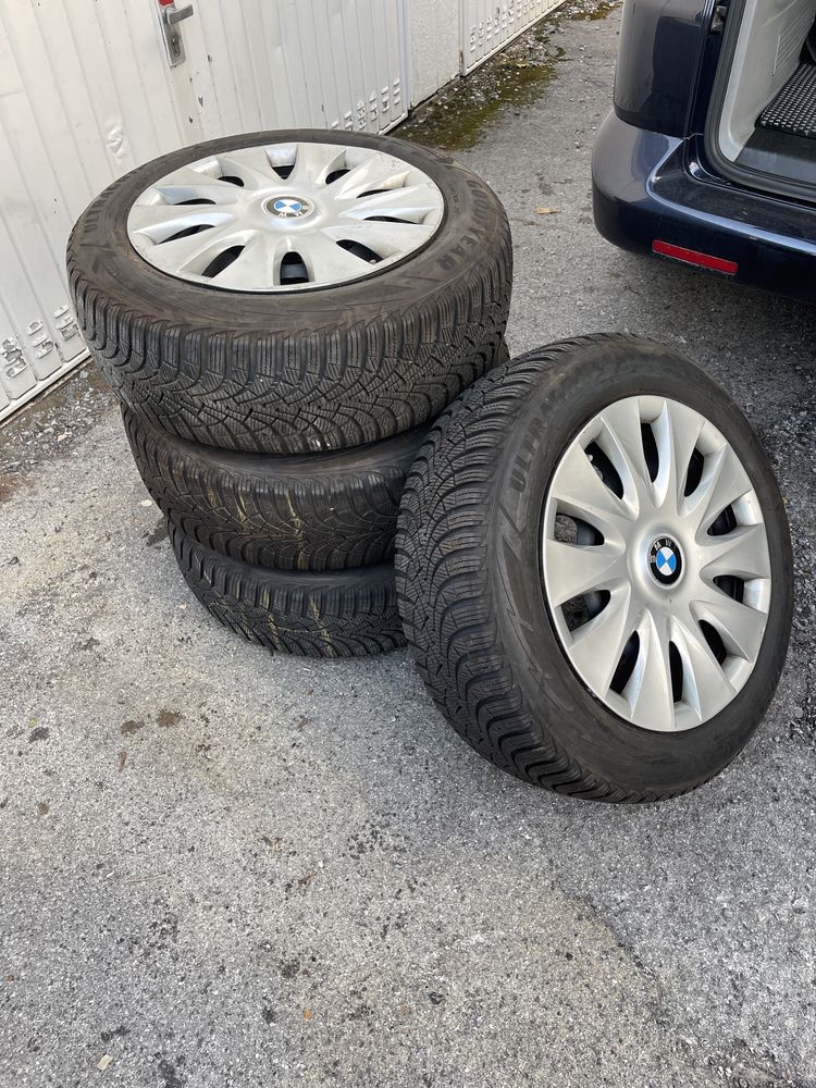 Диски колеса гума зимова бмв BMW 5/120 r16 good year 206/60r16