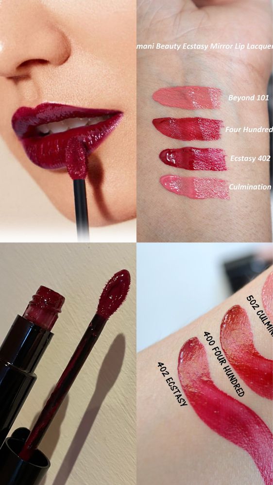 Giorgio Armani ecstasy mirror 402 lip lacquer/lip tint