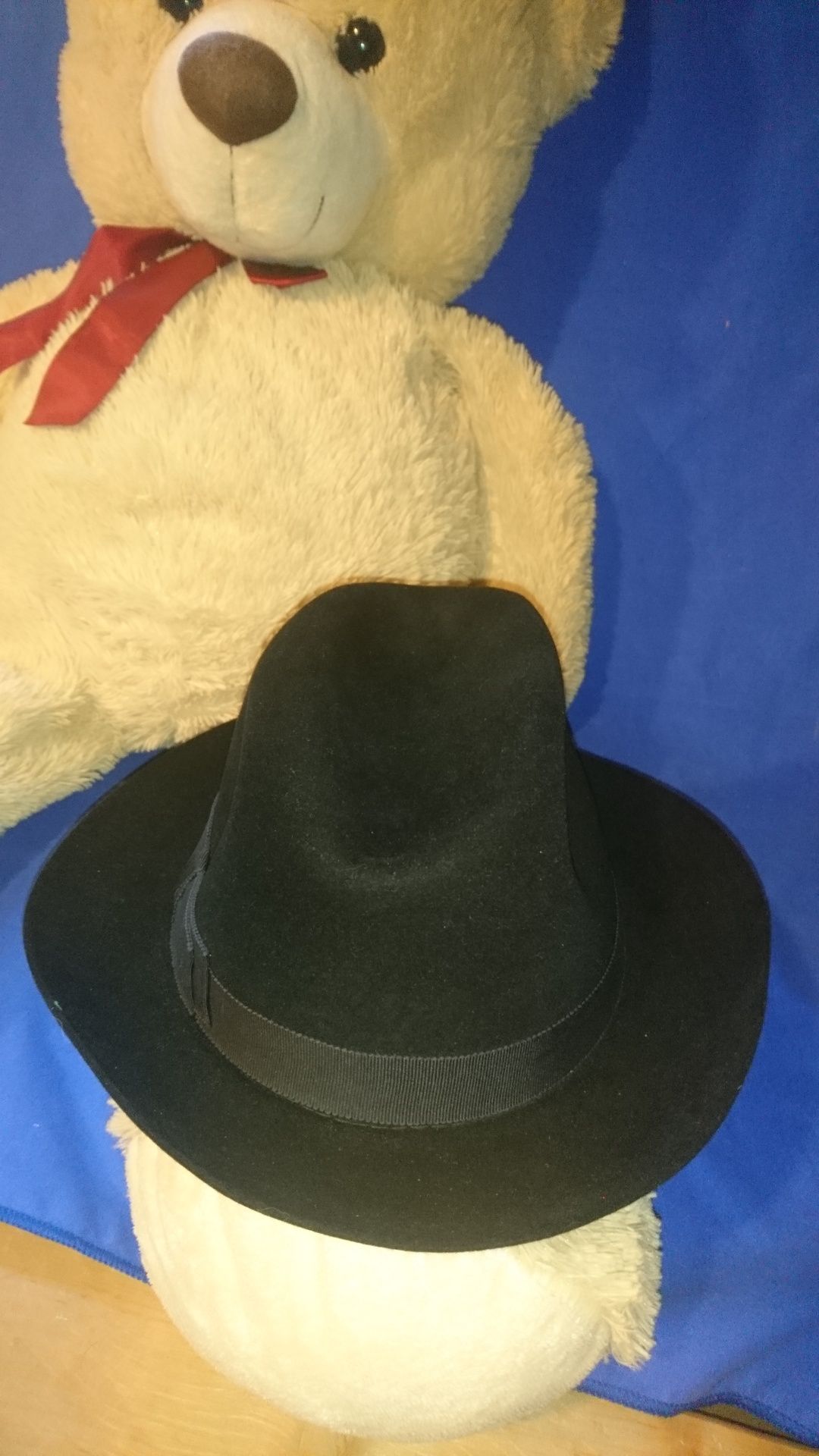 Czarny,nowy kapelusz Polkap Skoczów