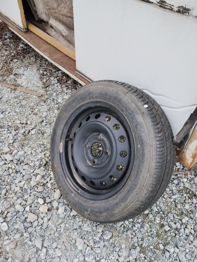 Zapas koło zapasowe 4x114,3  nissan almera primera 185/65/15