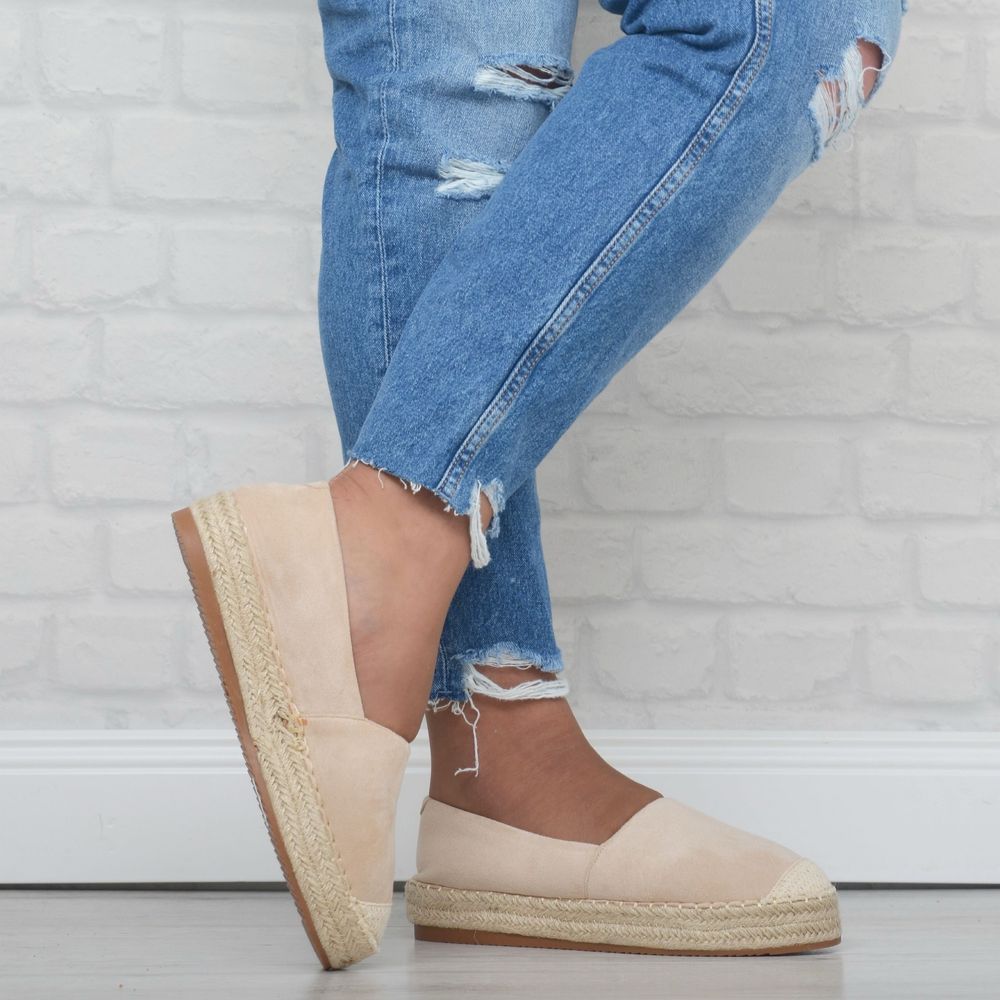 Espadryle Beżowe Vices r38