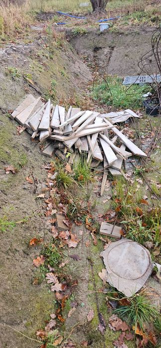 Oddam za darmo drewno i stal