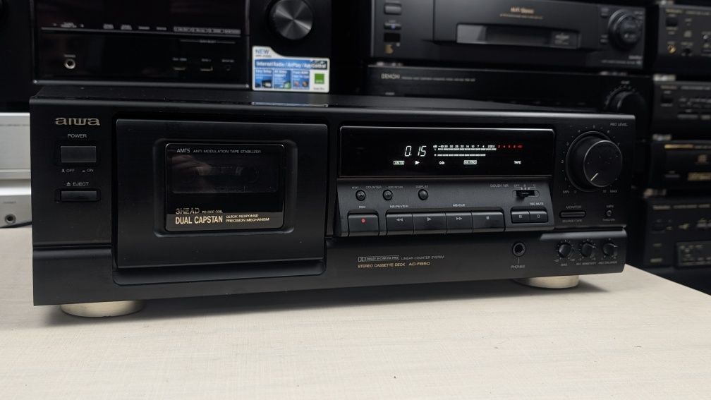 Aiwa AD-F850 Wysokiej klasy magnetofon 3 głowicowy