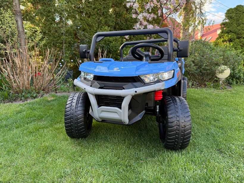 Traktor GATOR na akumulator dla dzieci z podnoszonym elektrycz. kiprem