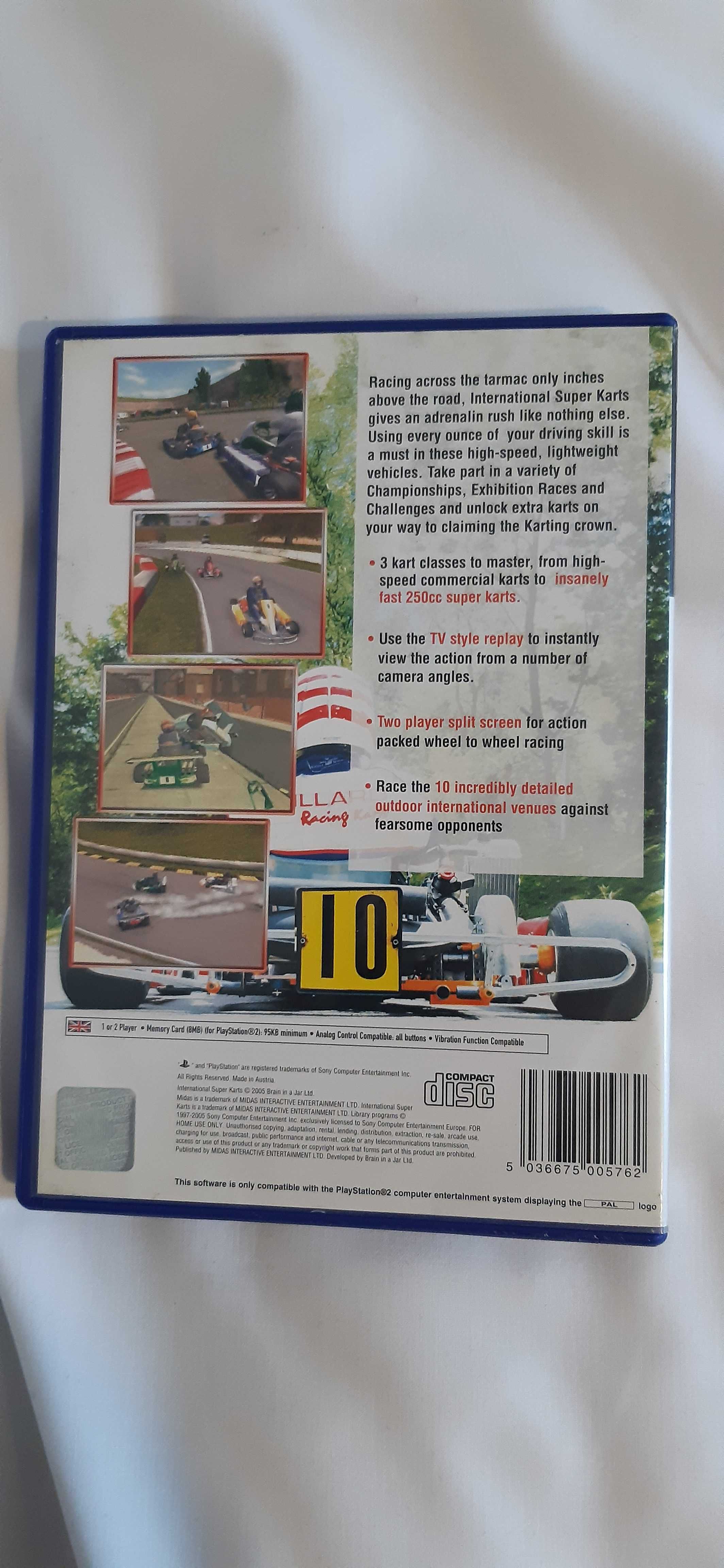 international super karts symulator gokartów ps 3