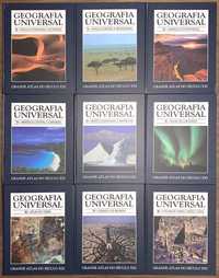 Colecção Geografia Universal - Grande Atlas do Século XXI (completa)