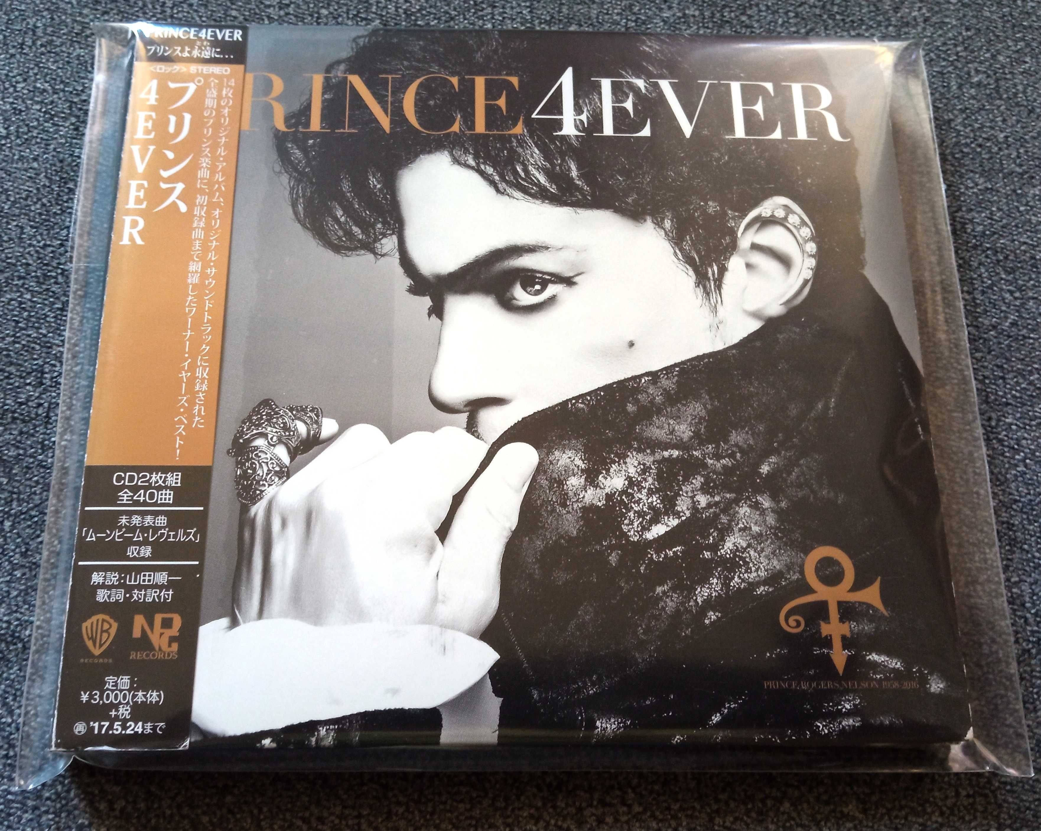 Prince 4Ever 40 Największych hitów! 2CD 2016 Japan Obi