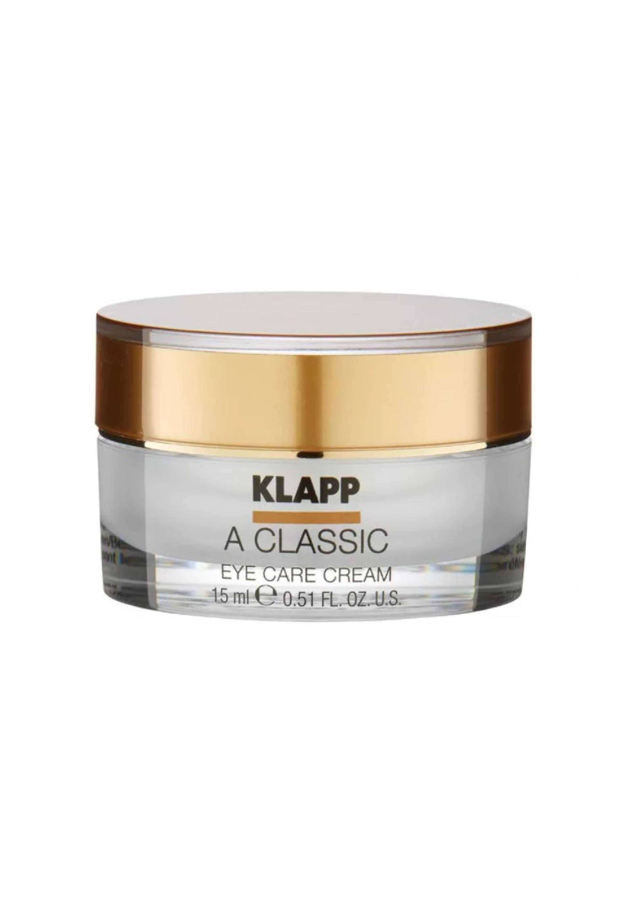 Крем для век Витамин A Klapp A Classic Eye Care Cream, 15 ml под глаза
