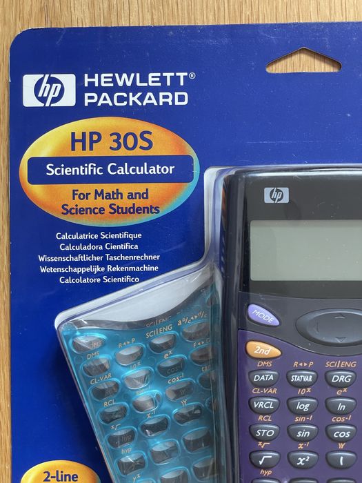 Calculadora científica hp 30s
