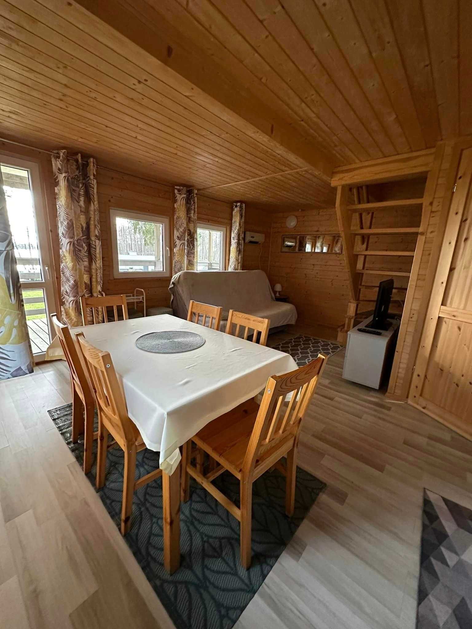 Domki nad jeziorem  Liksajny -cena os .camper/imprezy/namioty