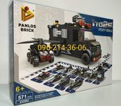 Конструктор 12 в 1 Panlos Brick 633082 "Полицейская машина"