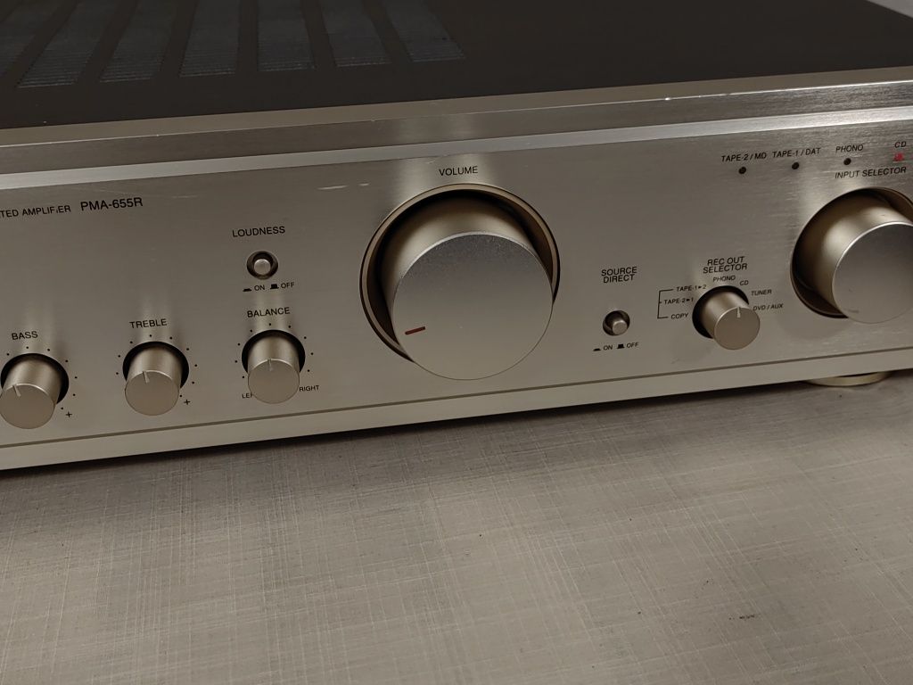 Denon PMA-655R Wysokiej klasy zintegrowany wzmacniacz stereo