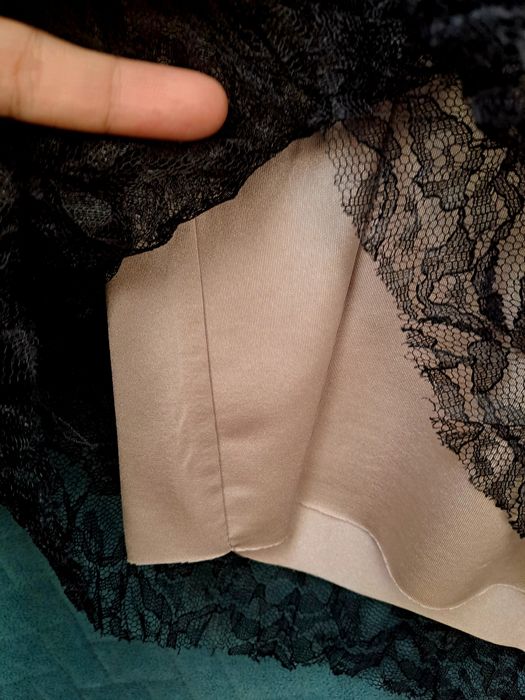 Piękna bluza ZARA koronka bluzka bluzeczka nowa beż metki