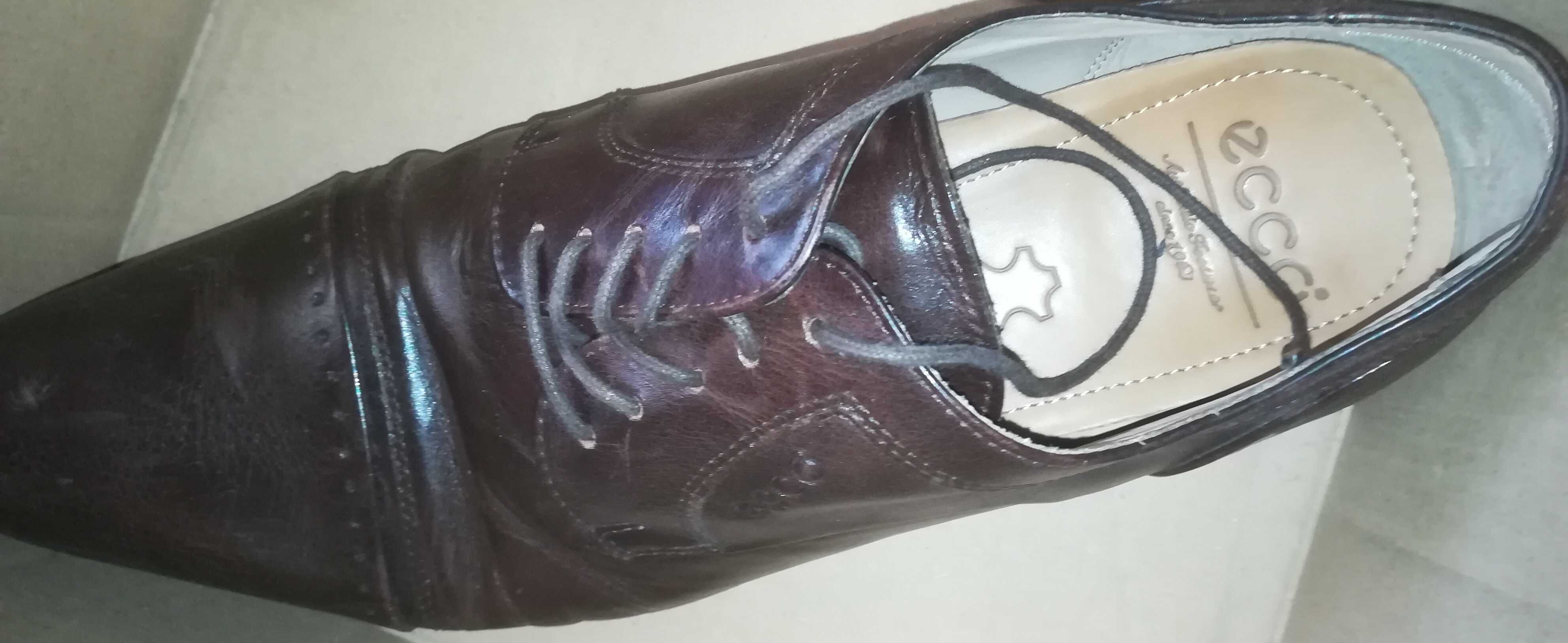 Brązowe Derby Ecco 45 kowbojki Bytom Ryłko Tommy Hilfiger Diesel