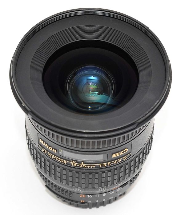NIKON 18-35mm 1:3.5-4.5 D ED IF Aspherical AF NIKKOR объектив бленда