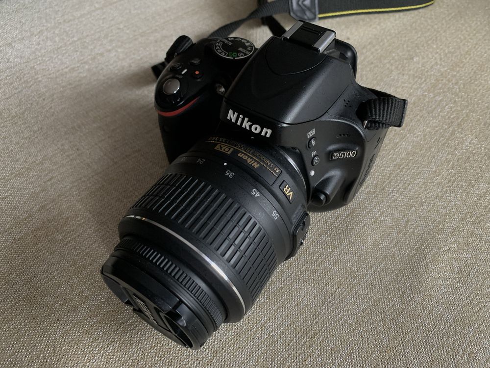 Aparat Nikon D5100 torba karta ładowarka
