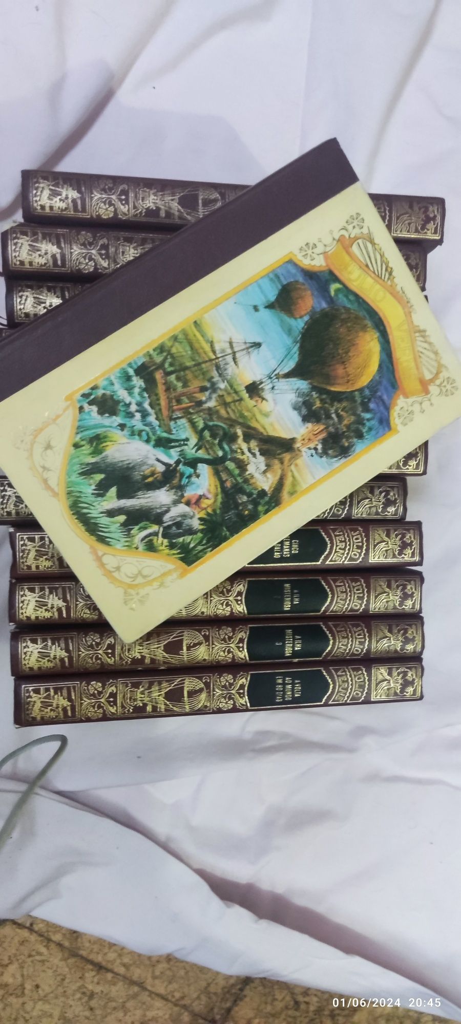12 livros - Júlio Verne
