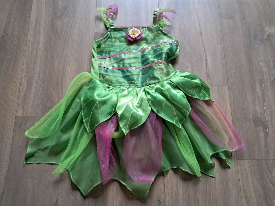 Dzwoneczek disney sukienka strój przebranie 98-104