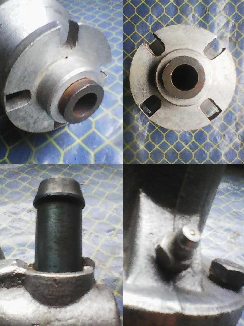 Чав. коліна D 50/100mm  Вертлюг до бурової установки. ( Алюміній )