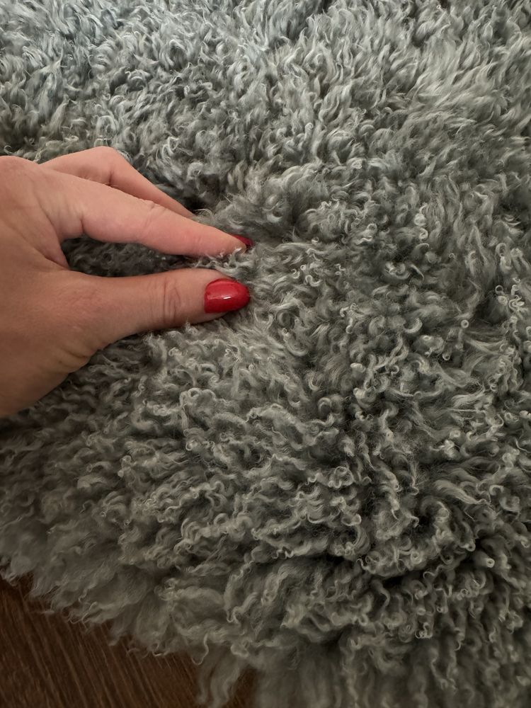 Коврик из натуральной овчины, jysk кожа меховой коврик для декора