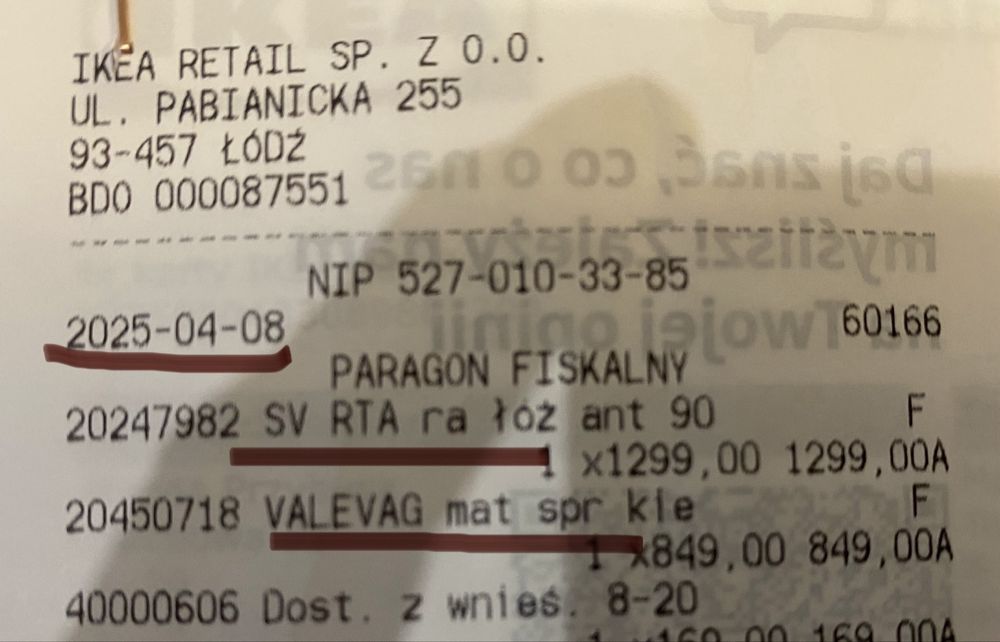 Łóżko piętrowe IKEA SVARTA w idealnym stanie 90x200