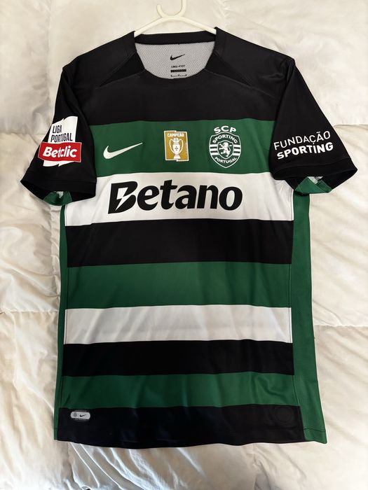 Match Worn Shirt Autografada Sporting Clube de Portugal
