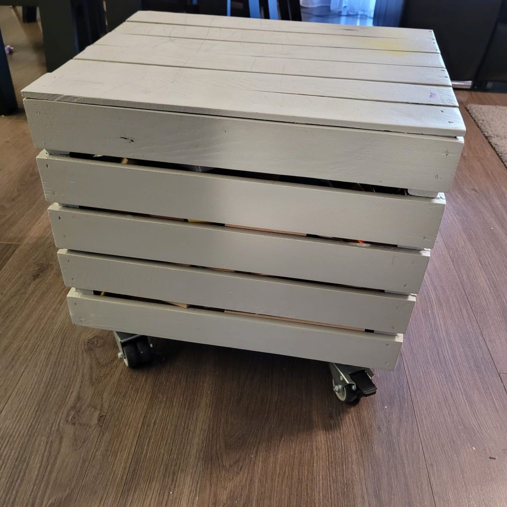 Zestaw torów drewnianych IKEA / LIDL + skrzynka (Lębork, Gdańsk)