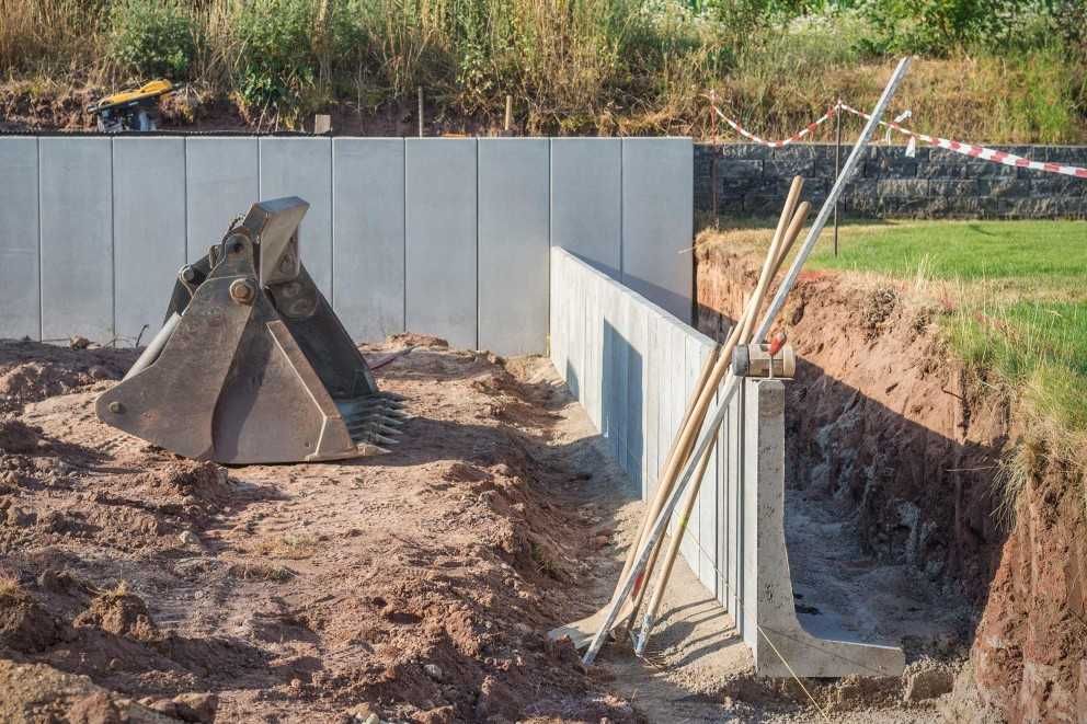 Mur oporowy L ściana blok L-ka Lki T-ka Tetetka Lki L-ki Elka Zapora