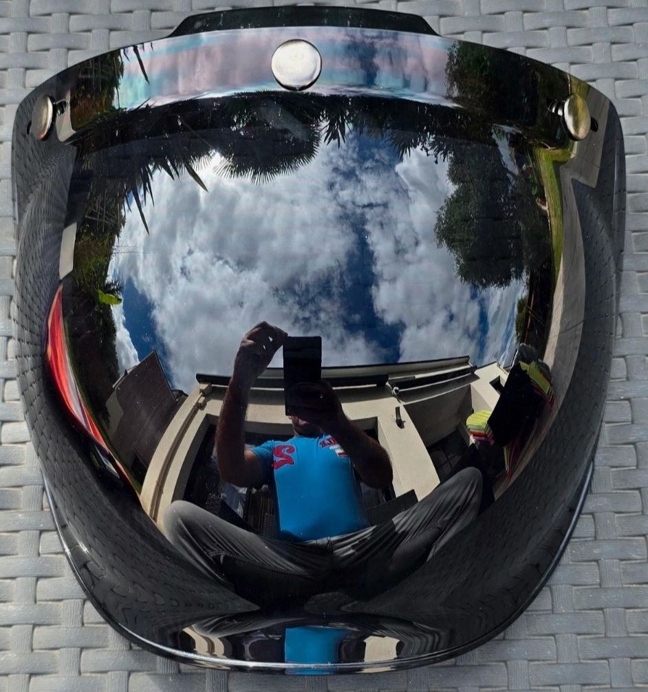 Viseira para capacete aberto