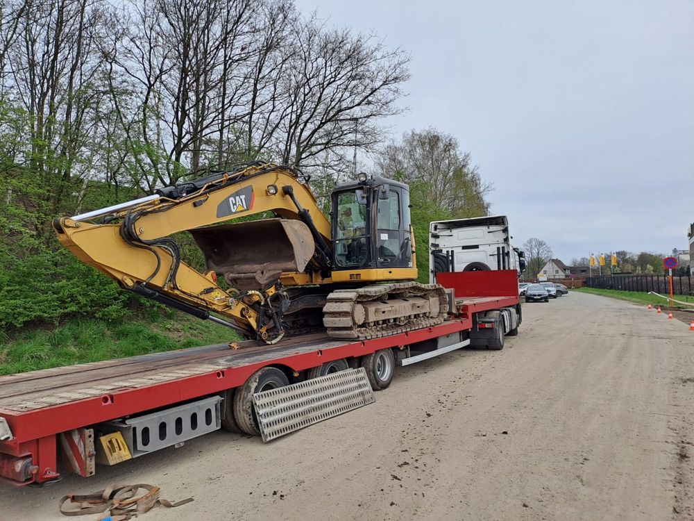 Usługi koparka gąsienicowa 17 ton z rototilt, system leica