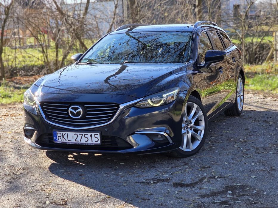 Mazda 6 Mazda 6 2.2 Skyactiv-D, salon Polska, rejestracja 2015, bezwypadkowy