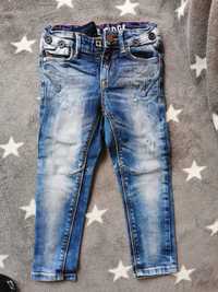 Spodnie spodenki jeansowe fit r.98