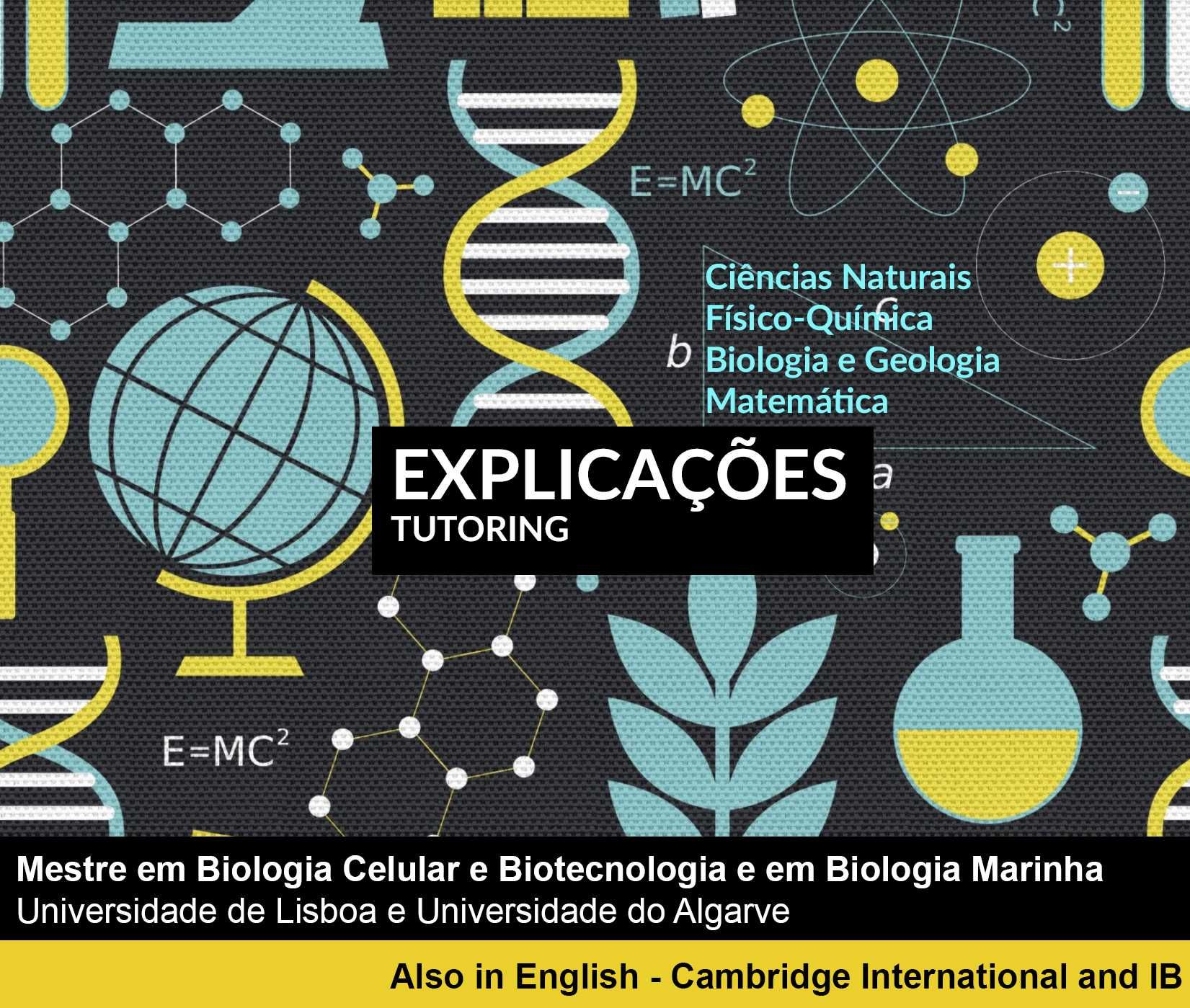 Explicações de Ciências e Biologia - Tutoring of Sciences / Biology