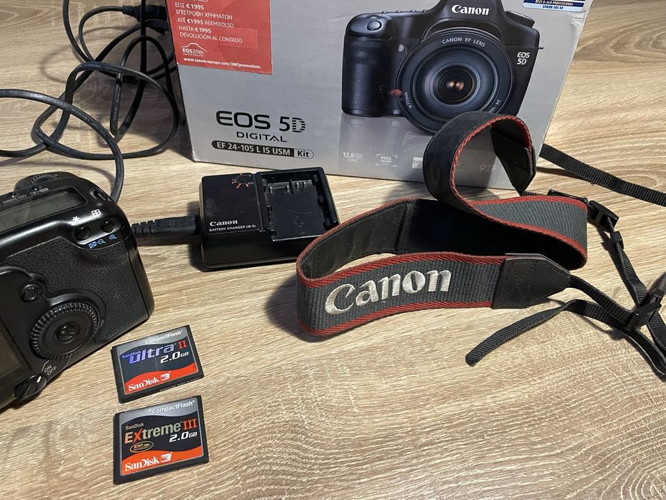 Canon EOS 5D Mark I + Lente Canon Zoom EF 75-300 f4-5.6